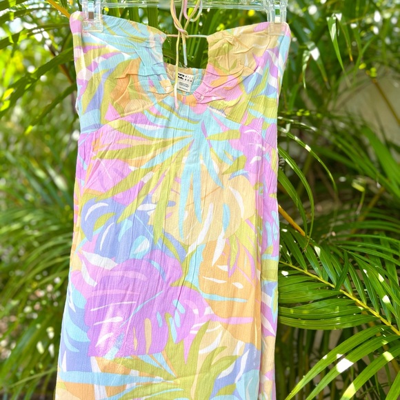 🫧🫧BILLABONG🫧🫧So Groovy Halter Maxi Dress - Picture 5 of 16